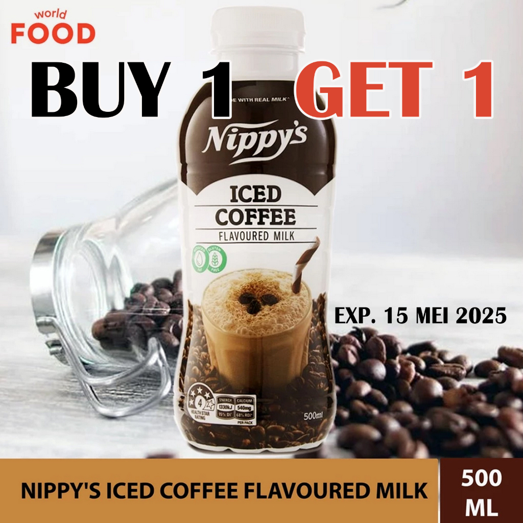 

NIPPY'S ICED FLAVOURED MILK COFFE BOTTLE 500ML *PROMO BUY1 GET1 FREE*