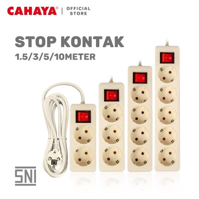 Stop kontak extension + kabel