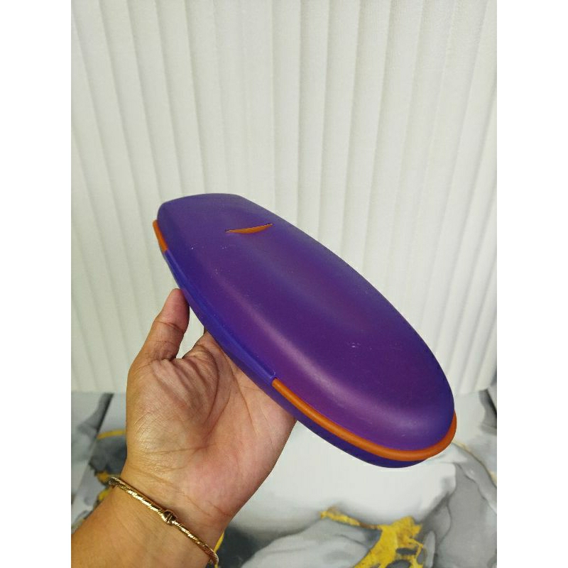 

tempat pensil dari tupperware second preloved