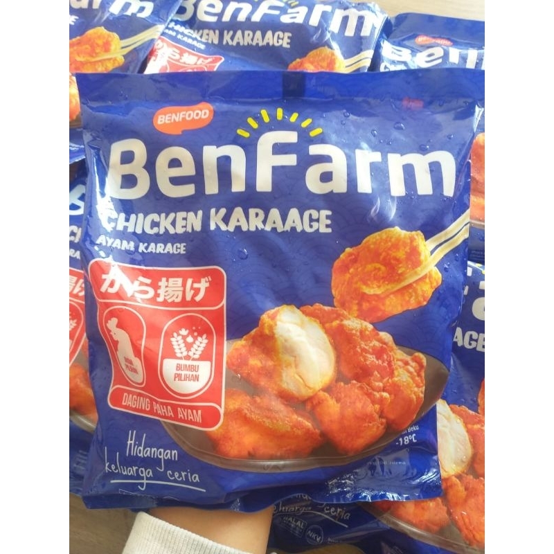 

BenFarm Chicken Karage / Ayam Karage Frozen | Berat Bersih 400gr