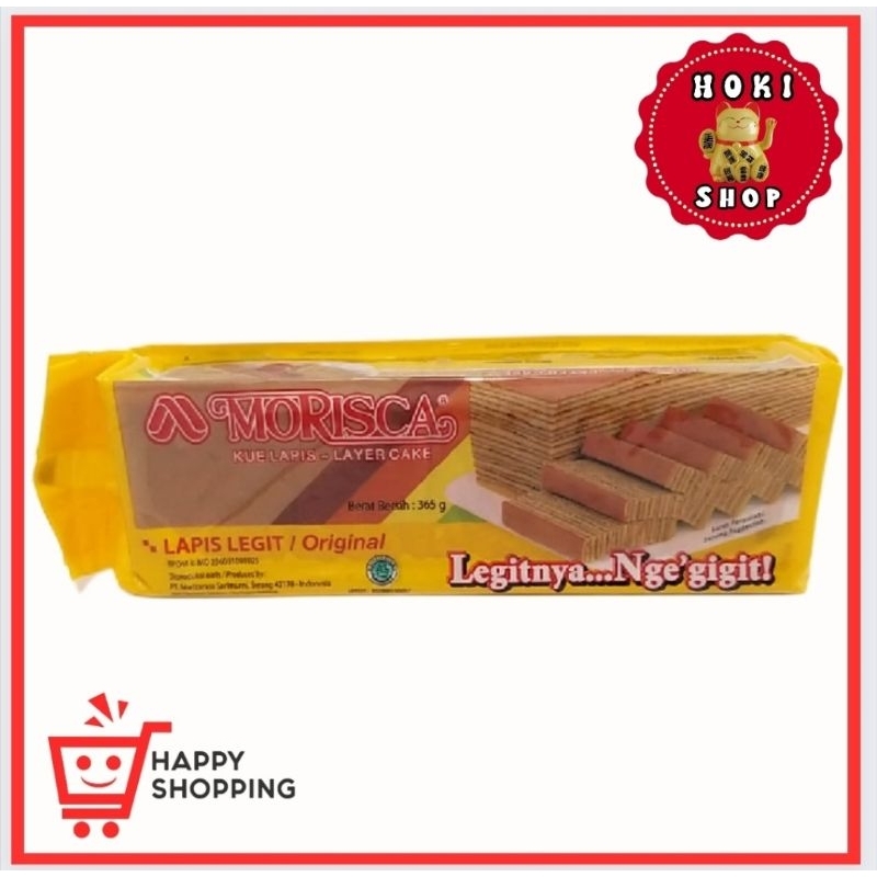 

Lapis Legit MORISCA Original 365gr / MORISCA Lapis Legit Original
