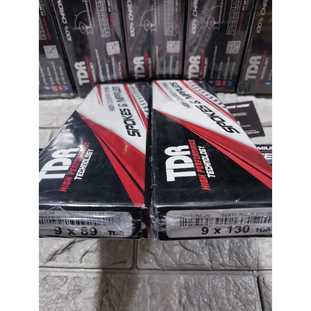 Jari-Jari Ring 14 Warna Crouum TDR Original 89-130 Khusus Ring Velg 14/Lingkar Velg 14