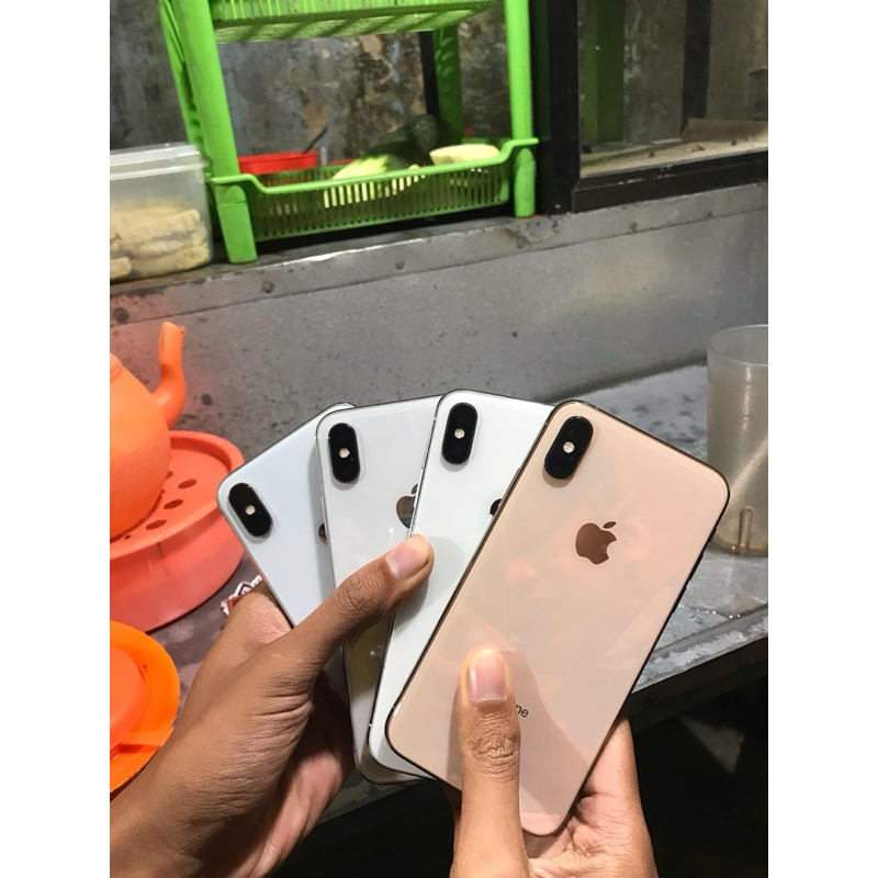 iPhone All original  garansi, inter  sinyal aman  fulsheet  Ready  x 64 x 256 xs 256 xs max 64
