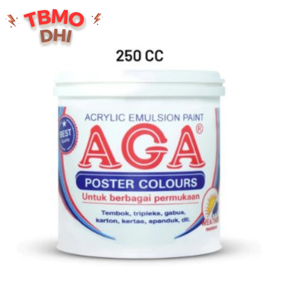 

TBMO Cat Aga / Cat Poster / Acrylic / Akrilik / Water Base 250cc