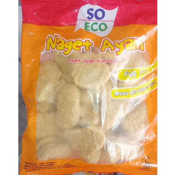 

SO ECO NUGGET AYAM 500gram harga murah