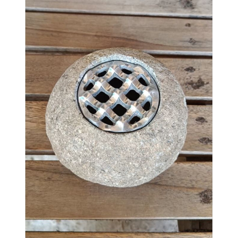 asbak batu alam/batu kali/asbak minimalis