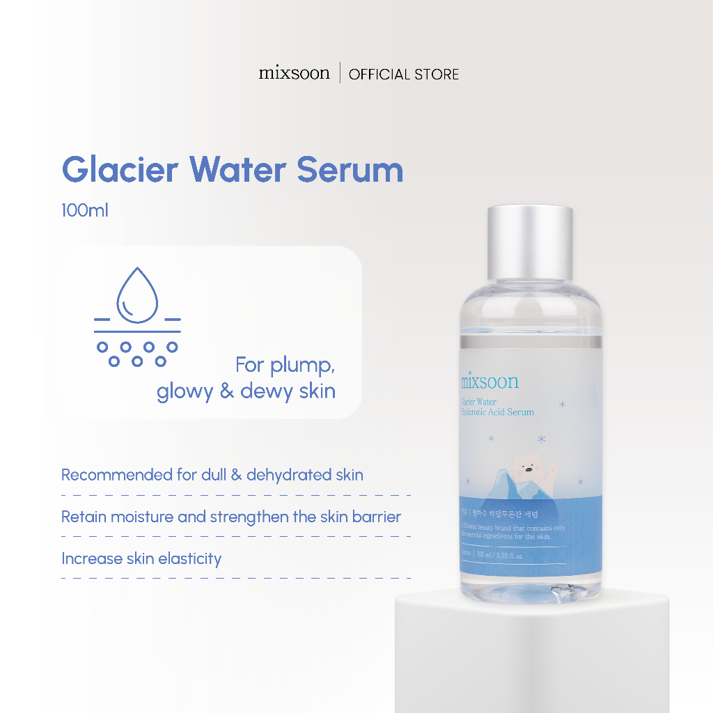 MIXSOON Glacier Water Hyaluronic Acid Serum 100ml