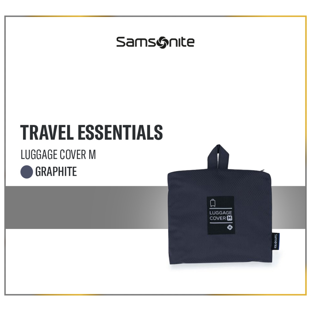 Samsonite Foldable Luggage Cover M - Graphite