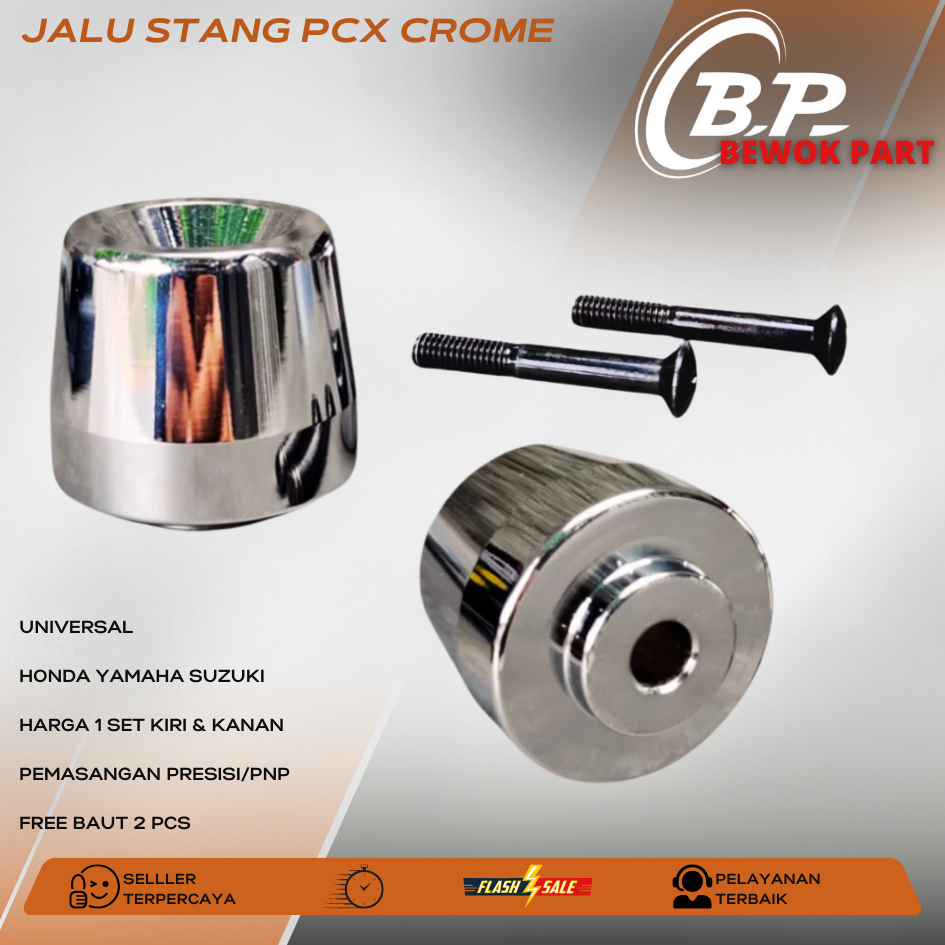 Jalu stang pcx stainless Universal BANDUL JALU PCX VARIO 150 NEW Kaca spion PCX New160 Per CVT Pcx C