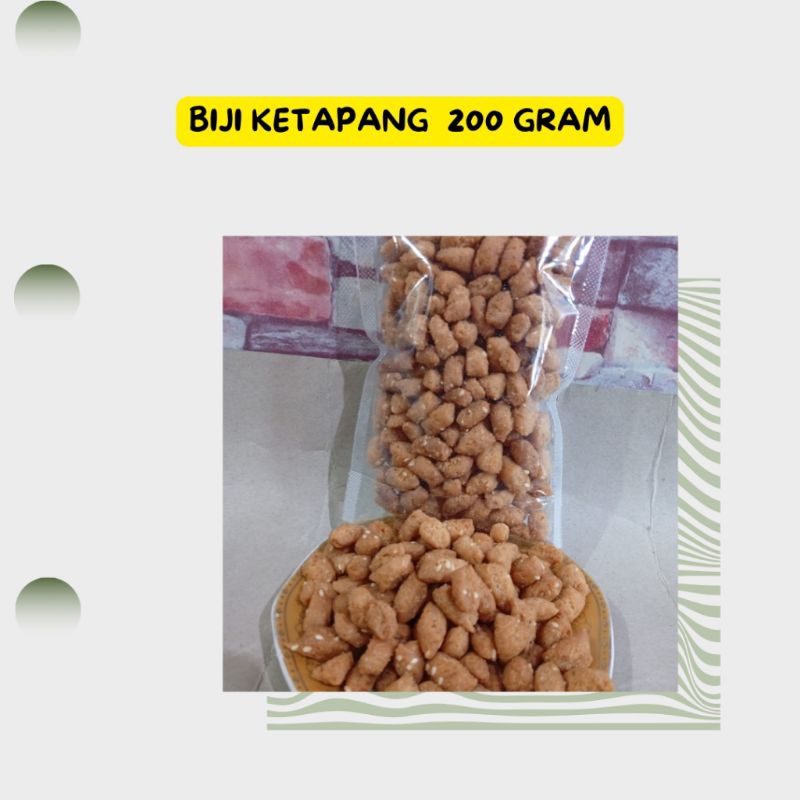 

Tmc Snack - Biji Ketapang Manis Oleh-oleh Khas Betawi 200 Gram