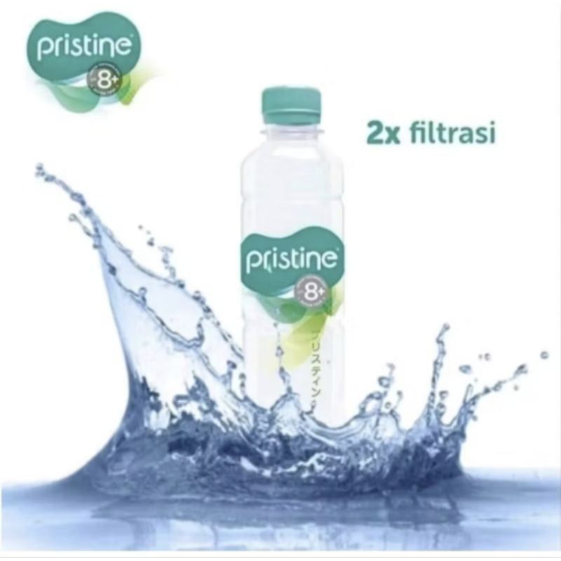 

PRISTINE 400Ml Air Alkaline Ph Tinggi 86 Harga 1 Dus isi 24 Botol