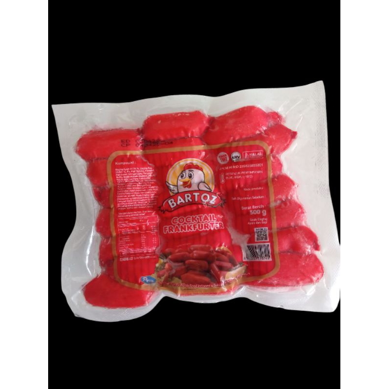 

BARTOZ SOSIS COCKTAIL 500gr