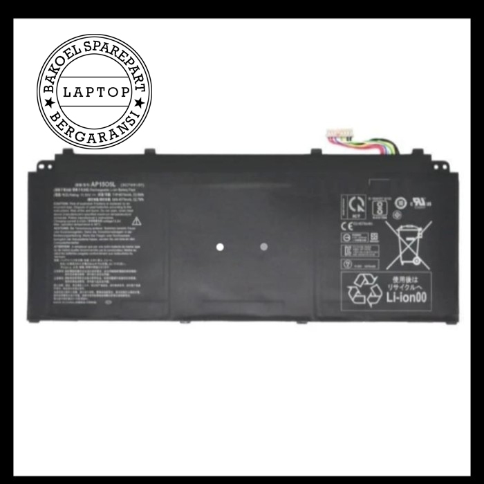 Original Baterai Acer Spin 5 SP513-52 (AP1505L)