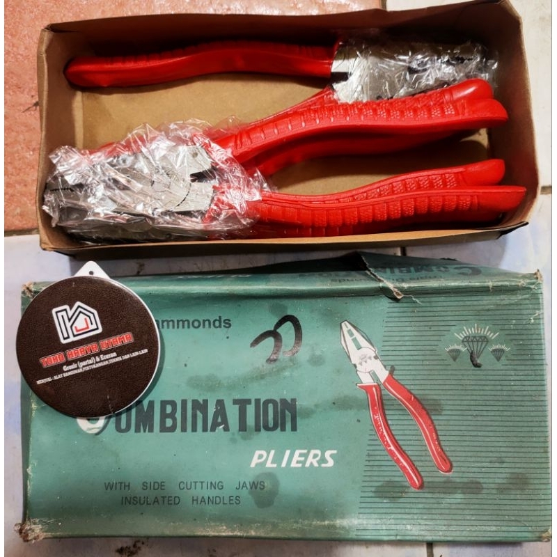 TANG KOMBINASI MERAH DIAMOND 6INCH DAN 8INCH