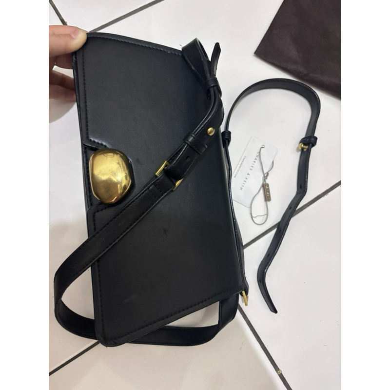 tas wanita/tas hitam/polos/tas tenteng/preloved