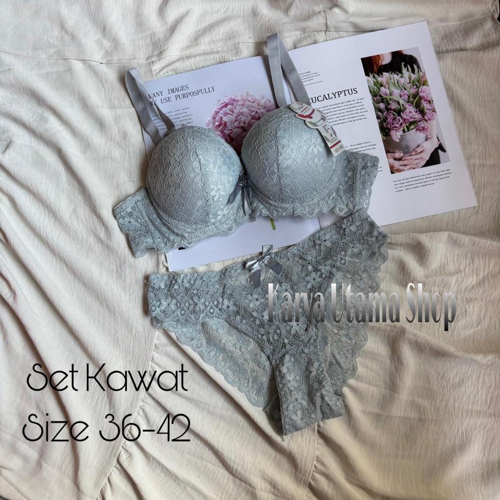BH SET IMPORT BROKAT CUP B UKURAN 36 - 42