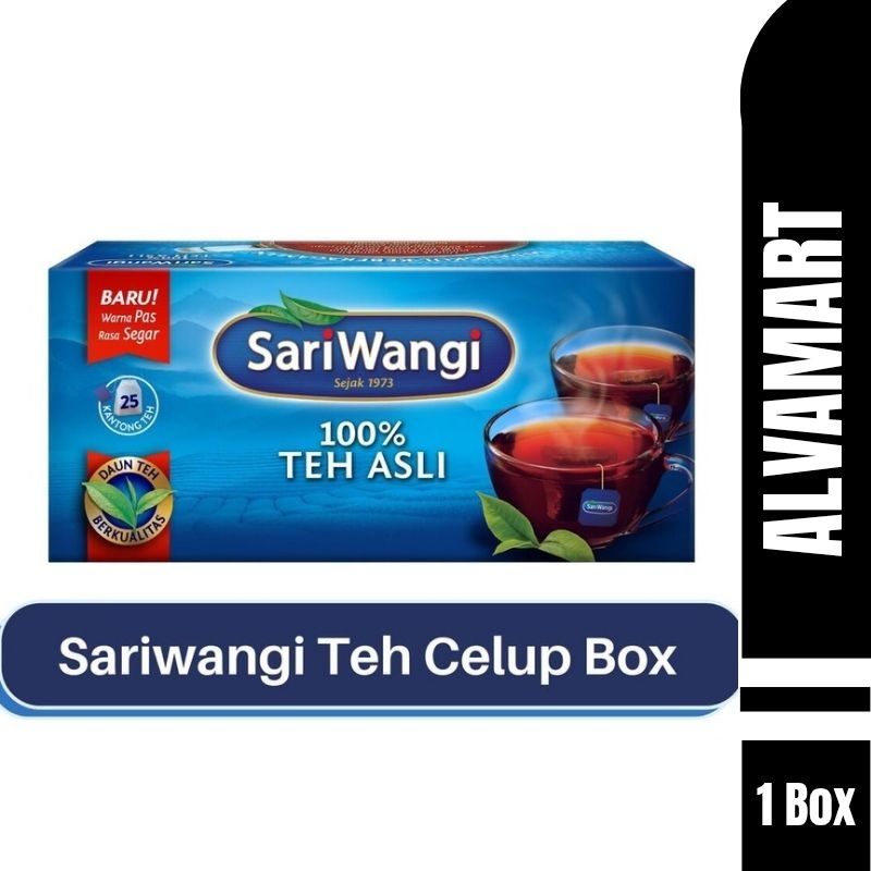 

Teh Sariwangi teh celup isi 25 kantong teh