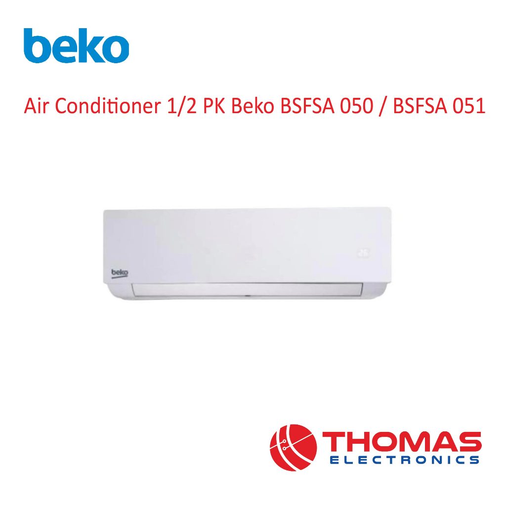 Air Conditioner Ac Split Standar 0.5 PK Beko BSFSA051 BSFSA 051 Garansi Resmi