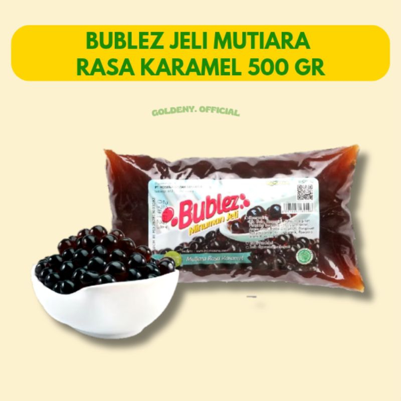 

BUBLEZ JELI MUTIARA RASA KARAMEL 500GR