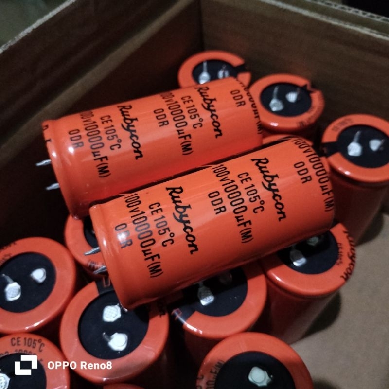 ELCO RUBYCON 100V 10000Uf  ORANGE (ODR)