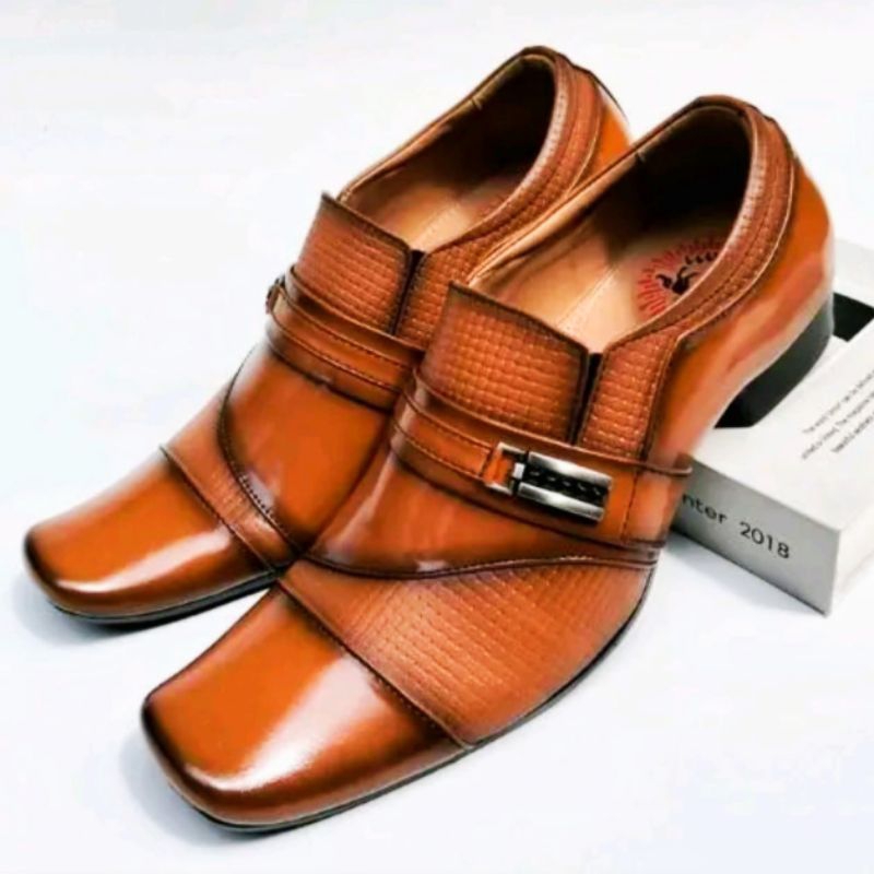 Sepatu Pantofel Pria kulit Asli Original | Sepatu pantofel Kulit