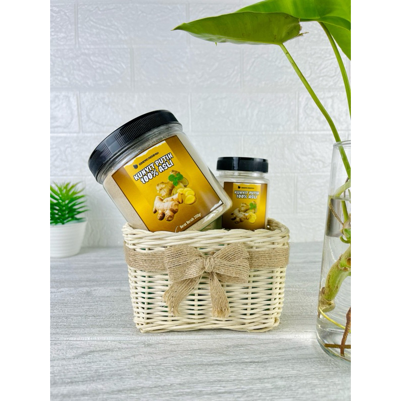 

Kunyit / Kunir Putih Bubuk Powder Asli 100% Murni Tanpa Bahan Campuran Premium Quality 200gr 75gr
