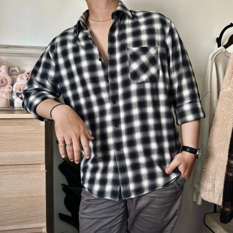 Kemeja Pria Merk "Anoblir Knitted"