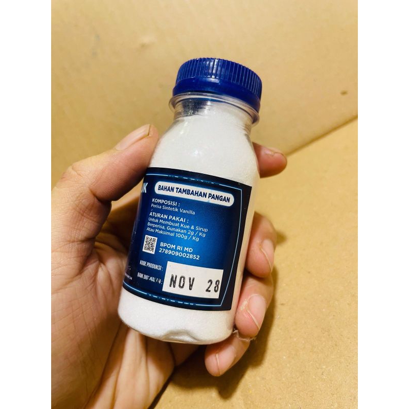 

Vanillie Bubuk Merk HANSON 80gr/Vanillie Botol/Vaneli Bubuk Kemasan Botol