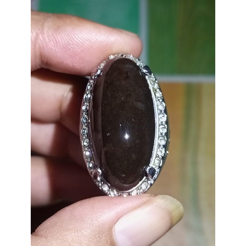 Natural Batu Yaman Cibeet Tembus Senter