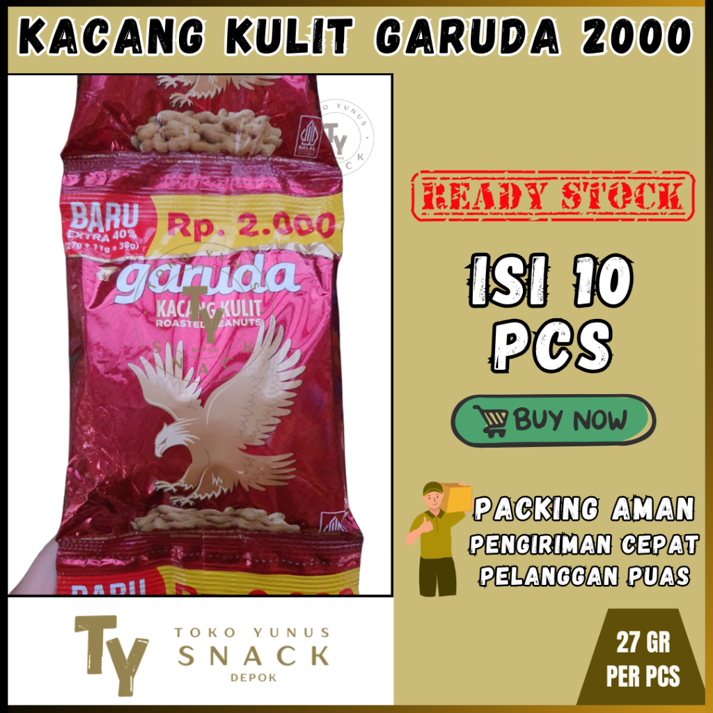 

GARUDA KACANG KULIT 2000 ISI 10PCS @27GR