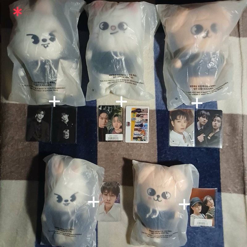 [READY STOCK] OFFICIAL Merchandise Stray Kids Magic School Plush Skzoo 20cm 15cm Original Mini Puppy