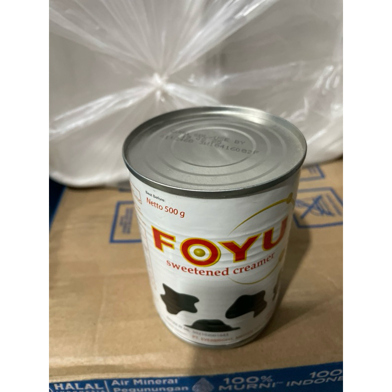 

FOYU KRIMER KENTAL MANIS/ susu kental manis 500 GRAM. 100% BARU BERSEGEL ORI FOYU MUI BPOM RI.