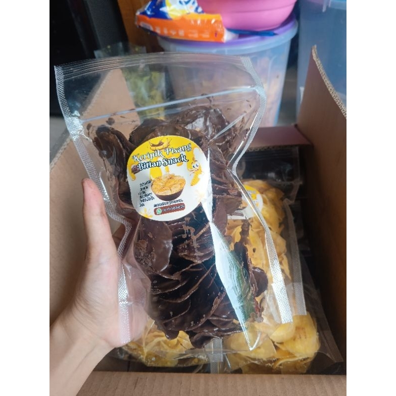 

KERIPIK PISANG COKLAT (250gr)