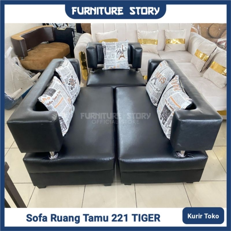 SOFA RUANG TAMU 221 MINIMALIS KECIL - SOFA RUANG TAMU 221 TIGER