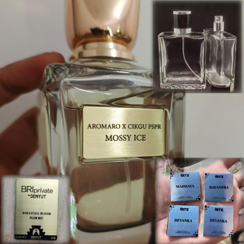 

label parfum plat besi kuningan