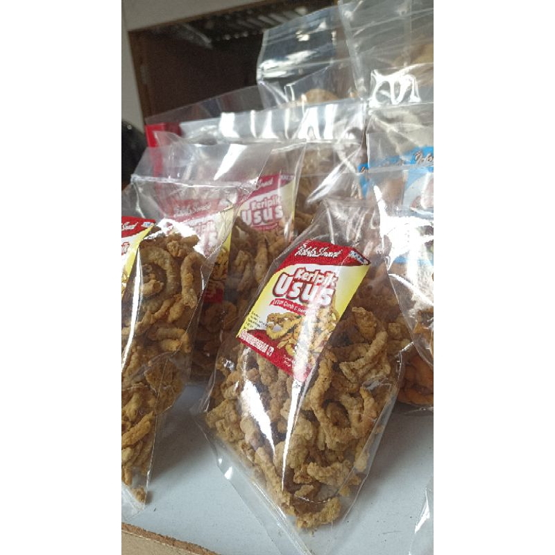 

Keripik Usus enak gurih & aneka cemilan snack