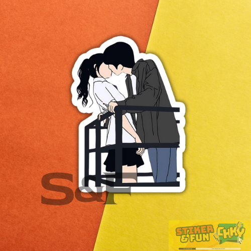 

Stiker Sticker Vinyl Laminasi COUPLE Vol 1