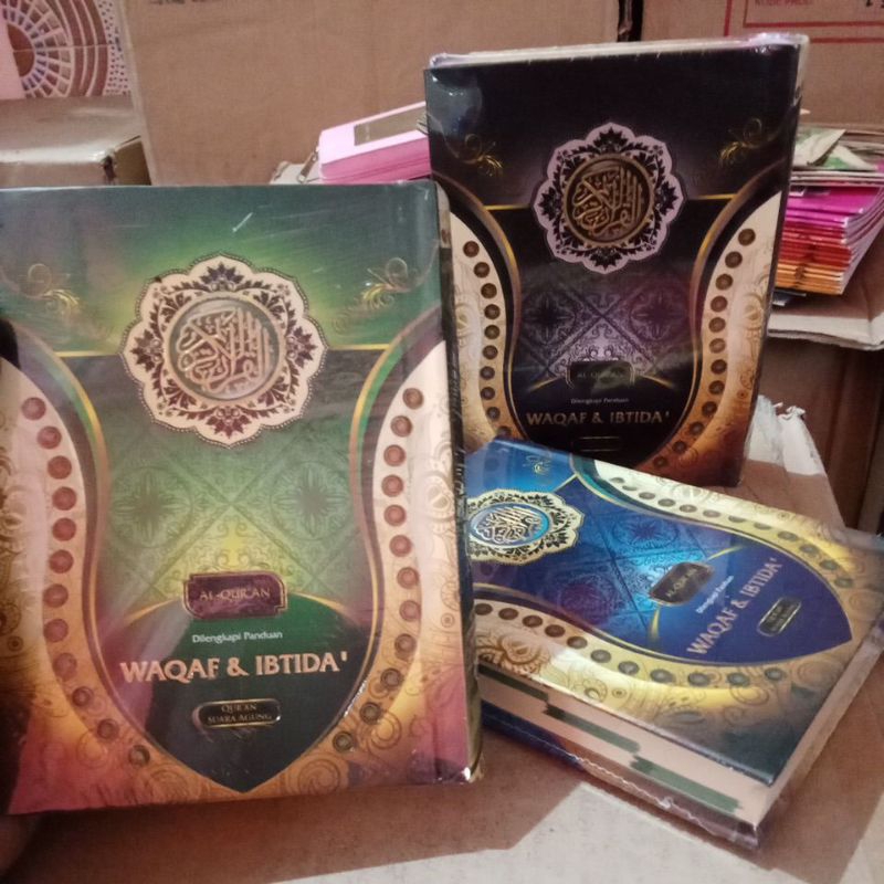 Quran Suara Agung waqaf dan ibtida' Terjemahan A6