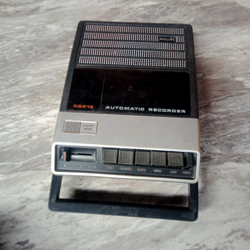 Walkman Tape Kaset Recorder N2218 Philips Lawas Jadul