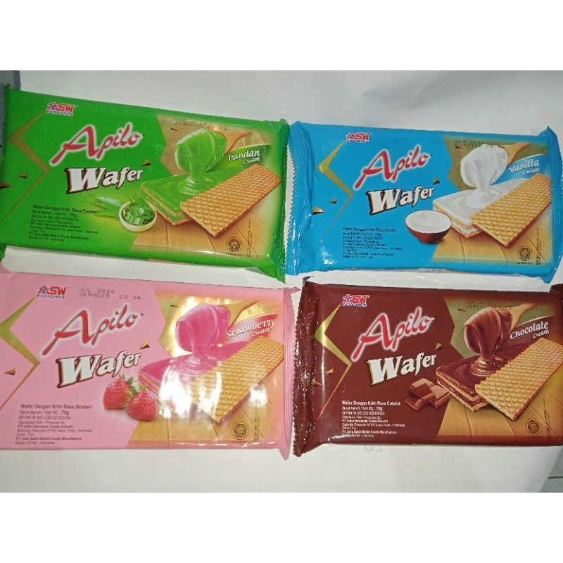 

APILO wafer 70gr wafer termurah berbagai varian rasa