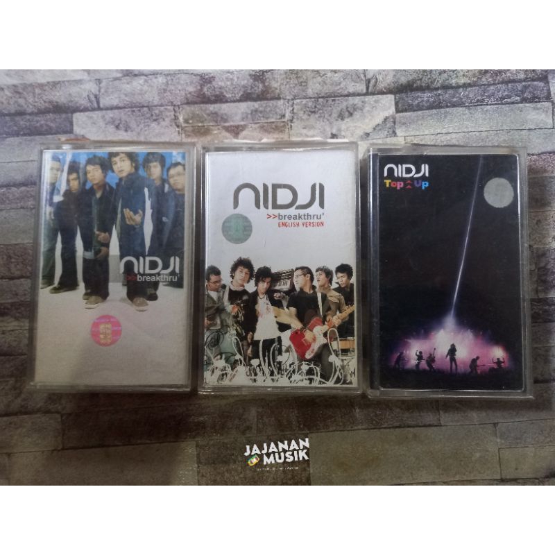 Kaset Nidji Band (Sepaket)