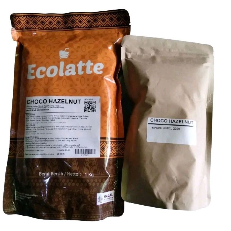 

Bubuk Minuman Aneka Rasa Ecollate Rasa Choco Hazelnut (Ex Cho' Latte)