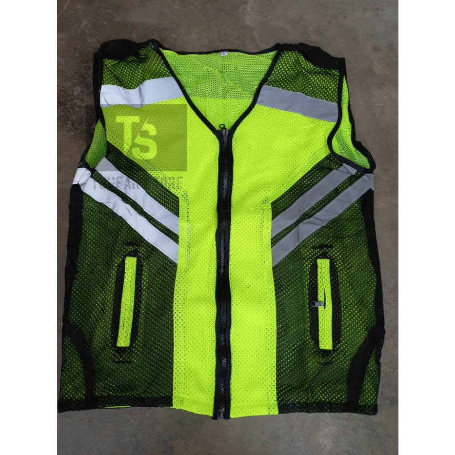 Promo Rompi Jaring Polos Kkmbinasi Hitam Terbaru Rompi Parkir Rompi Proyek