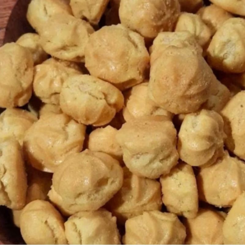 

500g Sus Kering Keju Tanpa Isi Bulat Gurih Renyah Kiloan Murah