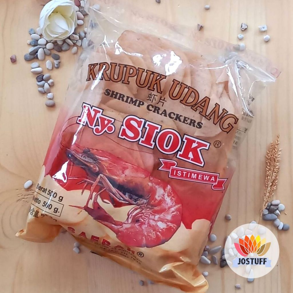 

Kerupuk Krupuk Udang Oval Ny Siok 500 gram