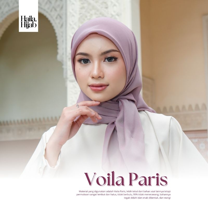 Hijab Voila Paris – Kain Lembut, Gaya Menawan