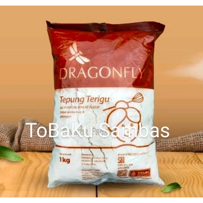

Tepung Terigu Dragon Fly 1kg