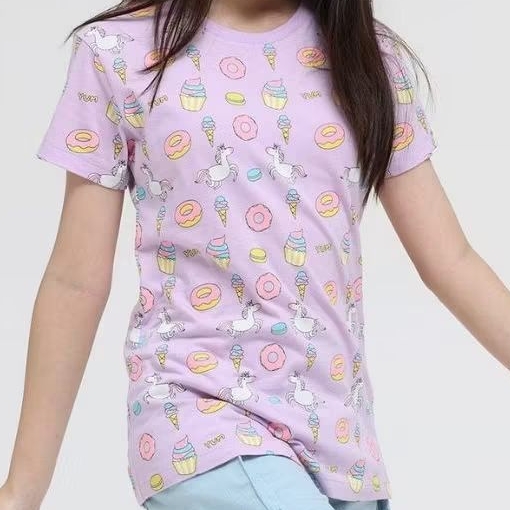 Aero Girls T Shirt Kaos Unicorn Anak Perempuan size 7 - 8