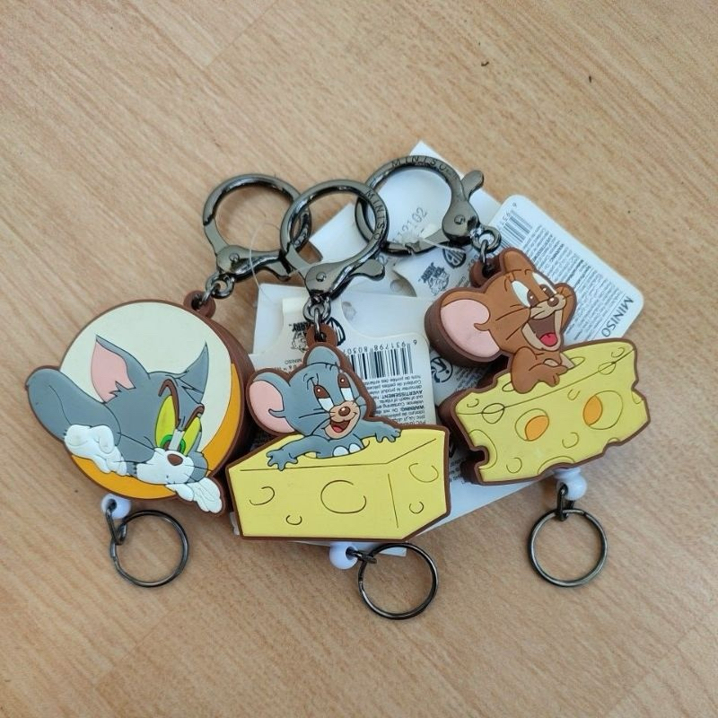 MINISO TOM AND JERRY KEYCHAIN