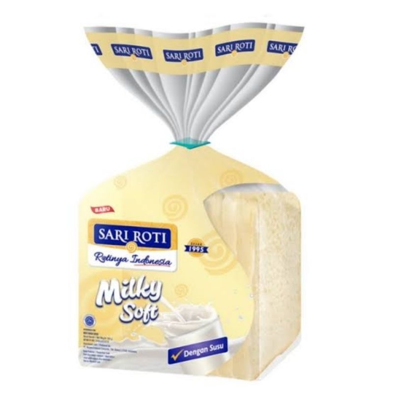 

Sari Roti Milky Soft 340 gr ( Hanya Pengiriman Instant )